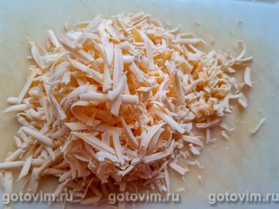 Тилапия в духовке под сырно-овощной шубкой с сыром, Шаг 01