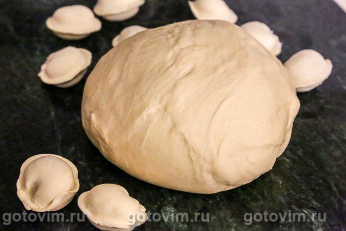 Тесто для пельменей в хлебопечке. Фотография рецепта