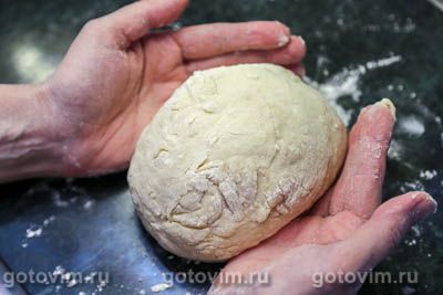 Тесто песочное на кефире. Фото-рецепт