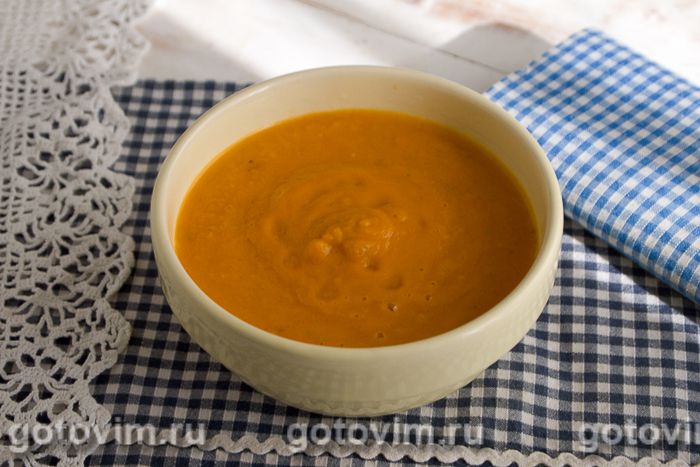 Тыквенный соус с тимьяном (для макарон, овощей и мяса). Фотография рецепта