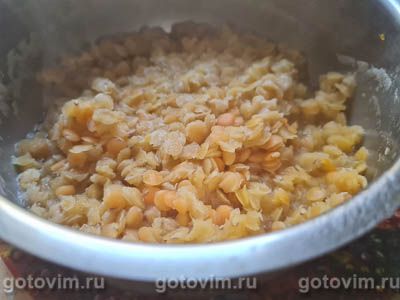 Постный суп-пюре из тыквы с чечевицей, Шаг 06