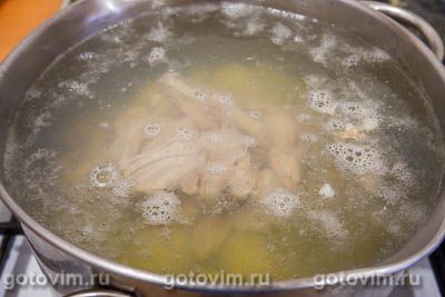 Тыквенный суп-пюре с мясом, Шаг 01
