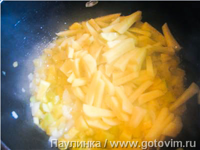 Тыквенно-картофельный суп, Шаг 02