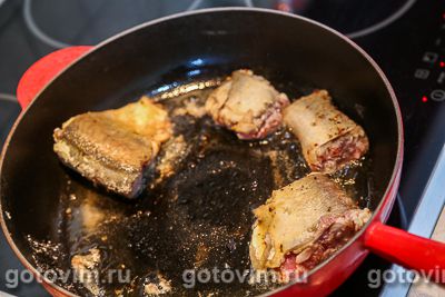Толстолобик, запеченный в духовке с баклажанами, Шаг 03