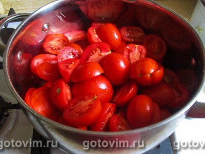 Домашний рецепт томатного пюре, Шаг 01