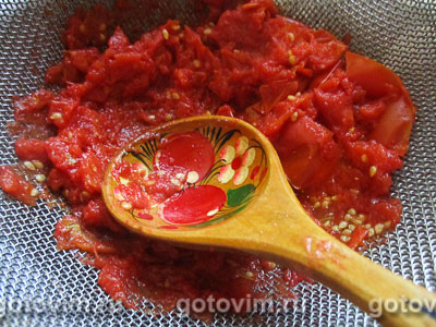 Домашний рецепт томатного пюре, Шаг 04