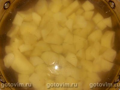 Сырный суп с фаршем и помидорами, Шаг 02