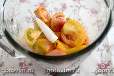 Томатный соус со сладким перцем на зиму, Шаг 03