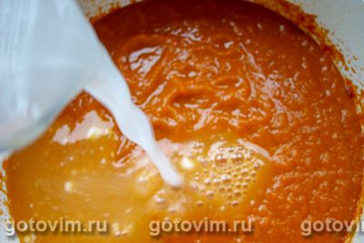 Томатный суп с мидиями, Шаг 08