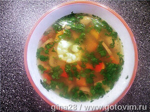 Тайский суп Том Ям Ганг 