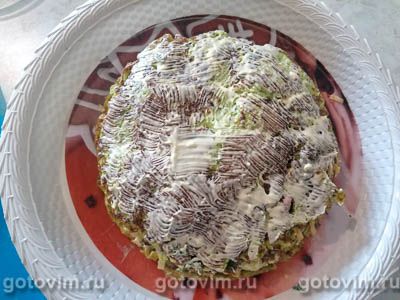 Торт Из Кабачков С Помидорами Фото