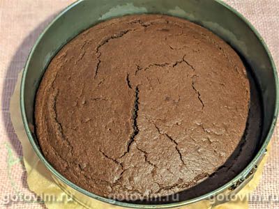 Шоколадный торт с грецкими орехами  «Мечта», Шаг 02