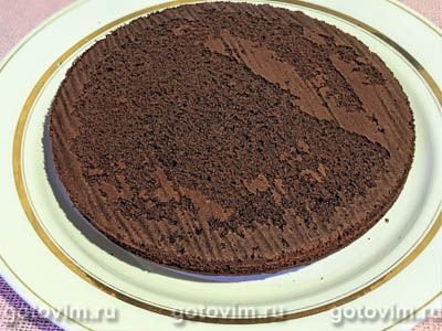 Шоколадный торт с грецкими орехами  «Мечта», Шаг 03