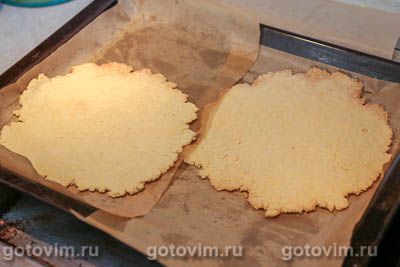 Торт из орехового безе с заварным кремом «Сенаторский», Шаг 08