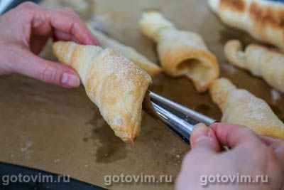 Шарлиз слоеные трубочки
