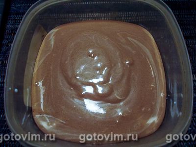 Творожный десерт с какао и желатином, Шаг 06