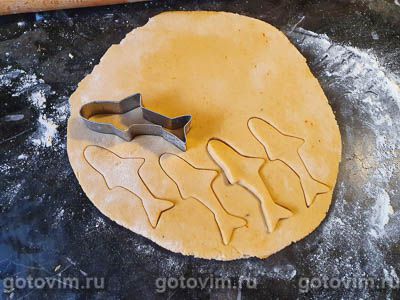 Творожное печенье с сыром и специями, Шаг 04