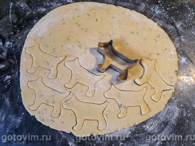 Творожное печенье с сыром и специями, Шаг 05