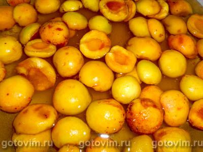 Варенье из абрикосов дольками со сливочным маслом, Шаг 05