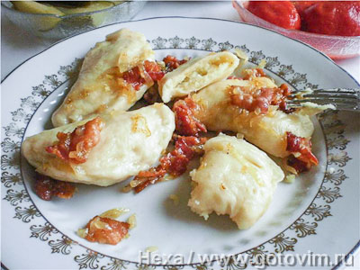 Вареники с картошкой. Фото-рецепт