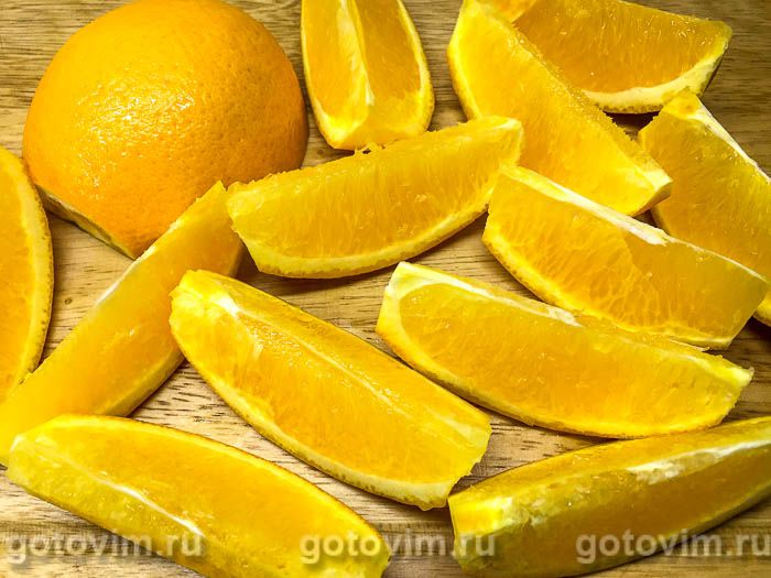 Варенье из ранеток с апельсином, Шаг 02