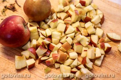 Яблочное варенье с калиной (без косточек), Шаг 01