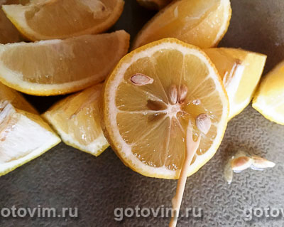 Варенье из черноплодной рябины с лимоном (без варки), Шаг 03