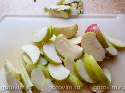 Запечённые яблоки с корицей