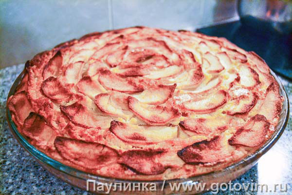 Яблочный торт. Фотография рецепта