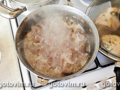 Жаркое из говядины с кисло-сладким соусом, Шаг 04
