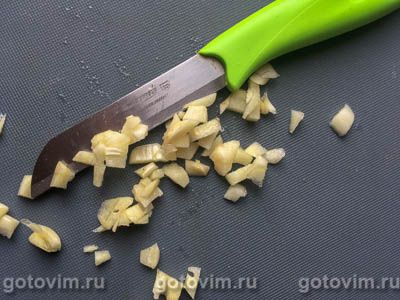 Запеканка из брокколи и кабачков с плавленым сыром и чесноком, Шаг 07