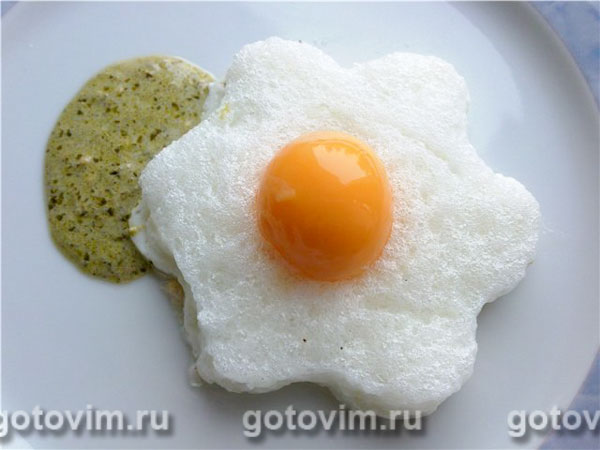 Замороженные яйца. Фотография рецепта