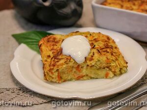 Рецепт кабачковой запеканки