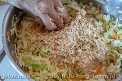 Запеканка из капусты с картофелем и морковью, Шаг 05