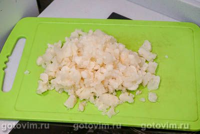 Запеканка из тертого картофеля с куриной грудкой и овощами, Шаг 02