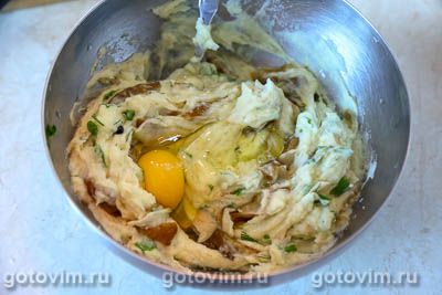 Запеканка из картофельного пюре с солеными грибами , Шаг 09