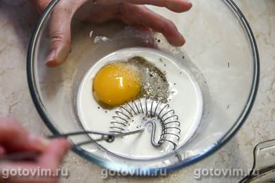 Запеканка из блинов с капустой, яйцом и сыром, Шаг 07