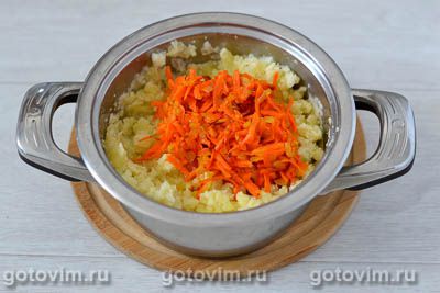 Овощная запеканка с цветной капустой и картофелем, Шаг 05