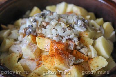 Грибы с картошкой, вкусных рецептов с фото Алимеро