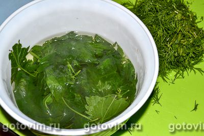 Зеленый суп с гречневой крупой, Шаг 04