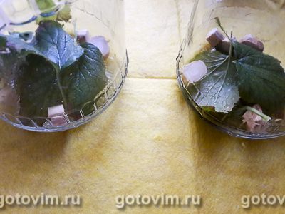 Соленые зеленые помидоры с хреном и укропом, Шаг 04