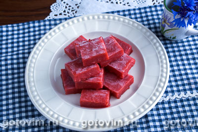 Клубничные мармелад на агаре