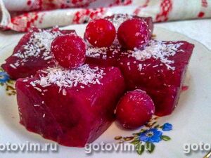 Желе из замороженных ягод