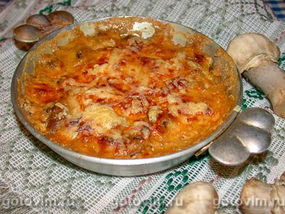 Грибной жульен . Фото-рецепт