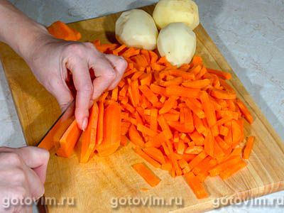 Формы нарезки моркови