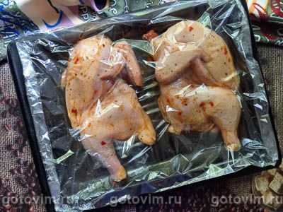 Цыпленок в медово-соевом соусе, запеченный в духовке , Шаг 05