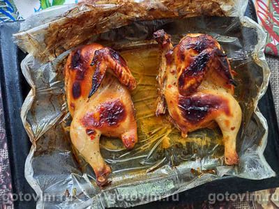 Цыпленок в медово-соевом соусе, запеченный в духовке , Шаг 06