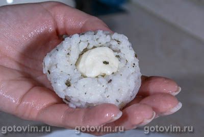 Рисовы?шарики ?моцареллой (супл?ал?телефоно)